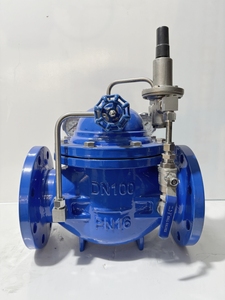 Vanne de réduction réglable, Vanne de réduction pilotée, Vanne de régulation en fonte ductile - Product Image 4