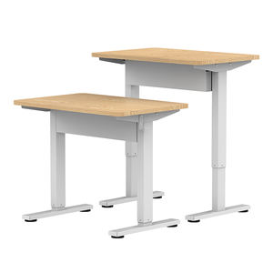Scrivania Regolabile in Altezza per Scuola, Tavolo Sollevabile <span class=keywords><strong>da</strong></span> Seduto a in Piedi, Scrivania per Studenti, Tavolo Elevabile - Product Image 4