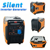 Generator Inverter Bensin Senyap 3KW 4KW 5KW 6KW 50Hz 60Hz 220V 380V Set Generator Portabel untuk Penggunaan Rumah Tangga