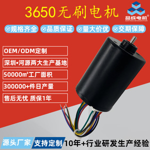 มอเตอร์ไร้แปรงถ่าน Heyuan Pincheng 3650 ขนาด 36 มม. ผลิตตามสั่งสำหรับหม้อหุงข้าวและเครื่องจักรสิ่งทอ - Product Image 3
