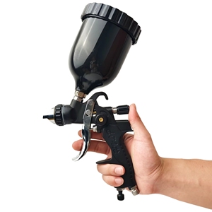 <span class=keywords><strong>Pistolas</strong></span> de Pulverización HVLPPower de 600cc y 1.4mm, Pistola de Aire Negra Económica para Pintar Automóviles - Product Image 1