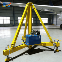 Cylindre hydraulique pour équipement d'entretien aéronautique, crics trépieds et supports de stabilisation pour structure d'avion