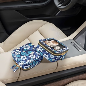 Bolsa de Maquillaje Personalizada con Logotipo para Niñas, Caja de Cosméticos Portátil de Viaje, Bolsa de Almacenamiento de Maquillaje de PVC con Cierre de Cremallera - Product Image 6