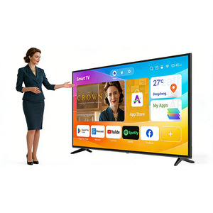 <span class=keywords><strong>32</strong></span>" 43" 50" 55" 65" 75" 85" 98" 100" 110" <span class=keywords><strong>LED</strong></span> телевизор с большим экраном 4K UHD, превосходная LCD-панель, Smart <span class=keywords><strong>TV</strong></span> - Product Image 1