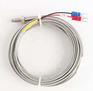 K-Typ E-Typ Thermoelement M6/M8 Schraubtyp Kleines Thermoelement, Temperaturmessgerät Sensor Sonde - Product Image 4