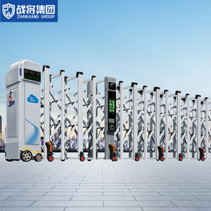 Puerta Corredera Automática Retráctil a Precio de Fábrica para Entrada de Vehículos, Gimnasios, Parques Industriales y Escuelas - Duradera - Product Image 3