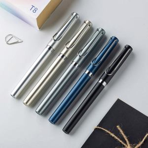 Bolígrafo Promocional Personalizado de Alta Gama con Logotipo Neutro Resistente, Tinta a Base de Agua, 0.5 mm, Negro Carbón, Venta al Por Mayor - Product Image 1