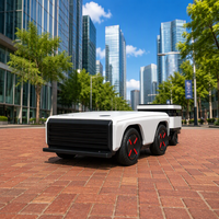 Plateforme robotique à 4 roues motrices haute vitesse 30 km/h, châssis robot prêt pour capteurs, caméras et modules de charge utile