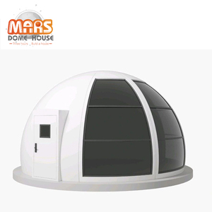 Thiết kế hiện đại 20 ft sang trọng Tiny <span class=keywords><strong>Modular</strong></span> glamping cách nhiệt không thấm nước chống cháy sinh thái thân thiện Dome nhà phòng khách - Product Image 3