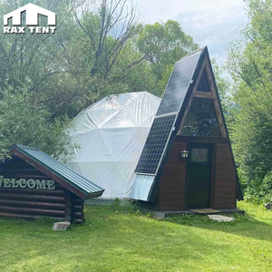 Tente dôme <span class=keywords><strong>ECO</strong></span> Outdoor 7m avec panneau solaire pour glamping, hôtel, vente flash - Product Image 2