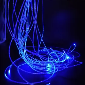 Renkli parlayan Avatar ağacı aydınlatma Sparkle şelale ağacı ışık LED Fiber optik ağaç ışıkları