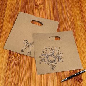 Bolsas de Papel Blancas Troqueladas de Bajo Precio con Asas para Café, Mercancía, Venta Minorista, Festivales y Días Festivos - Product Image 5