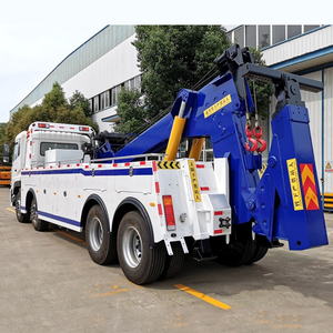 Dongfeng 8x4 12 ruote 25 tonnellate di recupero demolitore 30 tonnellate rotatore strada traino camion demolitore - Product Image 5