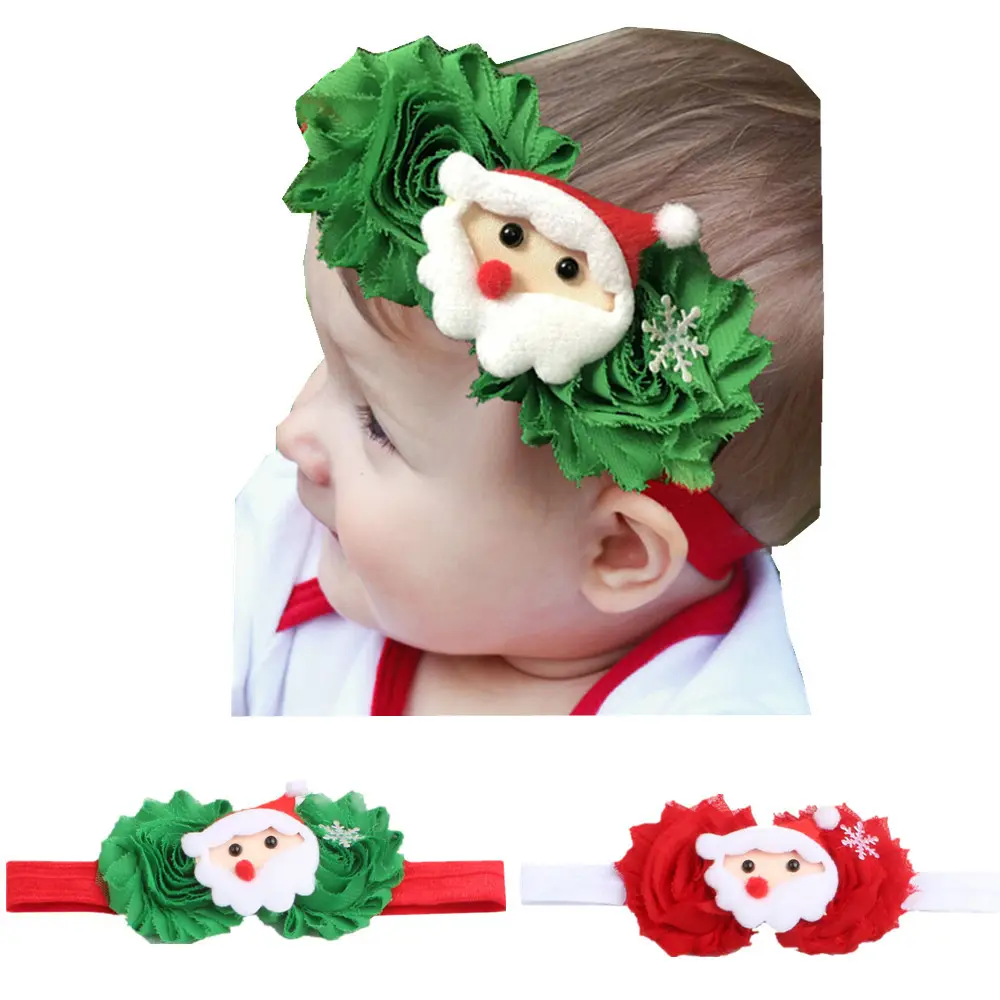 2019 noel baba el yapımı bebek kafa bandı bebek kafa güzel kafa bandı noel saç aksesuarları şapkalar çocuklar için