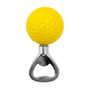 Fcm Cross Border Golf Beer Bottle Opener Multifunctional Portable Round Yellow Golf Ball Style - Product Image 3
