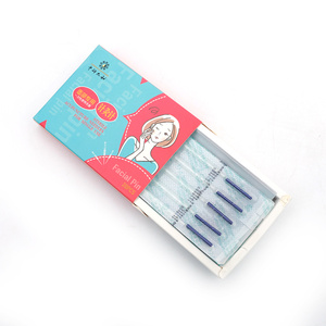 เข็มฝังเข็มสแตนเลสด้ามจับพลาสติกสำหรับใบหน้าปลอดเชื้อขนาด0.10มม. งานตามสั่ง - Product Image 6