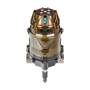 Mestek — mètre laser croisé 360 degrés, niveau laser à <span class=keywords><strong>8</strong></span> lignes avec chargeur et adaptateur - Product Image 1