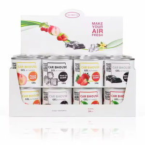 थोक घर आधुनिक प्लास्टिक जेल एयर फ्रेशनर कार उपयोग के लिए लंबे समय तक चलने वाली खुशबू चेरी खुशबू के साथ - Product Image 3