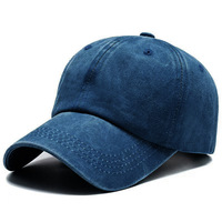 Gorra de Béisbol Ajustable de 6 Paneles, 100% Algodón, Tela Lavada, Visera Suave, Diseño Casual Unisex con Bordado de Logotipo Personalizado