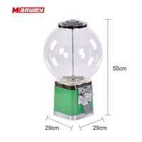 Distributeur de bonbons Marwey, distributeur de boules de gomme, distributeur de jouets en capsules, distributeur de balles rebondissantes avec support pour enfants