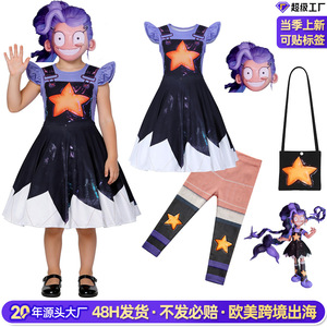 Poppy Playtime Lily Princess Dress For Girls 8-13 Years Cosplay Costume Spring 2026 - Product Image 2