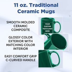 Mug à café personnalisé avec photo, texte et logo, mugs en céramique, tasse à thé personnalisée |   Idée cadeau unique - Product Image 3