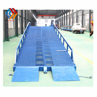 Rampe de quai mobile portable pour camions de 6t, 8t, 10t, 12t, 15t, rampe de quai hydraulique pour conteneurs, rampe de quai pour chariots élévateurs