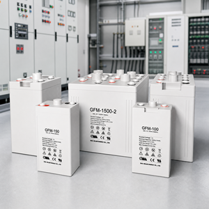<span class=keywords><strong>Batteria</strong></span> al Piombo-Acido GFM Anti-Sulfazione con Recupero a Scarica Profonda per Controllo e Monitoraggio Impianti di Trattamento Acque - Product Image 3