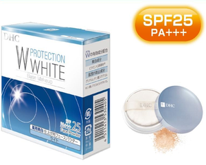 Poudre de teint médicamenteuse DHC PW Protection Solaire Contrôle Sébum Léger Éclaircissant Fini Translucide Derivé de Vitamine C SPF Maquillage 7g - Product Image 2