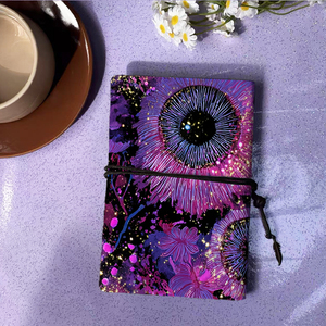 Cuaderno compacto A6 hecho a mano, regalo reflexivo de regreso a la escuela para estudiantes internacionales, adecuado para notas de idiomas <span class=keywords><strong>y</strong></span> Campu - Product Image 3