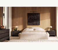 Ensembles de meubles de chambre à coucher d'intérieur de haute qualité commode de chambre à coucher de stockage en chêne avec 9 tiroirs