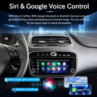 Lecteur multimédia automobile système Linux pour Fiat Punto Evo/Grande 2005-2015 CarPlay Android Auto sans fil BT DSP MP3 Audio haute résolution