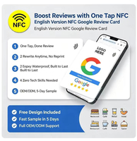 Support de table NFC RFID en acrylique avec logo personnalisé NTAG213, étanche, 13,56 MHz, étiquette intelligente sans contact, menu de restaurant, paiement sans argent liquide