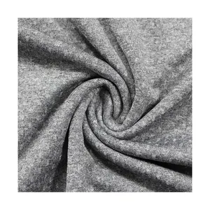 Peso leggero grigio heather 92% 8% poly Spandex elasticizzato tessuto da yoga ad asciugatura rapida
