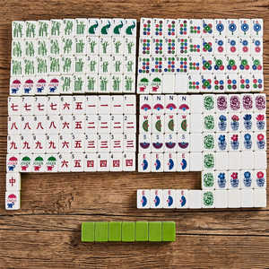 Ensemble de Mahjong Américain Personnalisé Acrylique 166 Tuiles de Mahjong Jeu de Rami Singapour Mahjong Personnalisé Mah Jong - Product Image 1