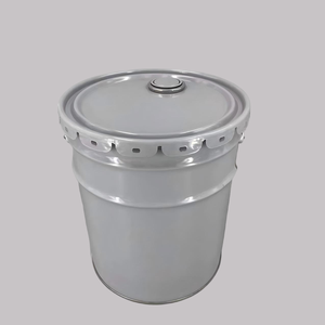 Seau en métal de <span class=keywords><strong>20</strong></span> <span class=keywords><strong>litres</strong></span> avec couvercle, fabriqué en Chine, prix direct usine - Product Image 2