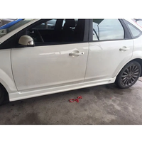 Kit carrosserie compact (lame avant, jupes latérales, lame arrière) compatible Ford Focus MK2.5 2009-2011 Hatchback Berline, pièces de modification extérieures