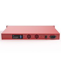 BKHD OEM Rouge 1U RackMount 8*1G Lan 2*SFP Pare-feu Appliance Intel I3-3110M Openwrt Pfsense Routeur Passerelle Internet Serveur X86
