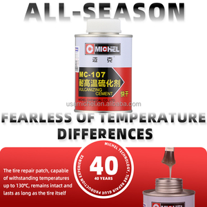 Colla <span class=keywords><strong>Vulcanizzante</strong></span> Universale Michel 250ml per Riparazione Pneumatici di Camion, Auto e Moto, Agente <span class=keywords><strong>Vulcanizzante</strong></span> a Temperatura Ambiente - Product Image 4