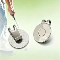 Clip de Chapeau de Golf Personnalisé avec Marqueur de Balle Magnétique 25mm pour Accessoire de Casquette – Vente en Gros