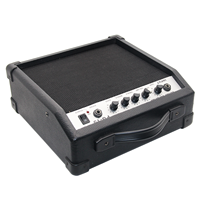 Amplificateur de guitare électrique pour débutants, idéal pour la pratique à domicile et les répétitions de groupe, avec poignée portable et prise casque pour étudiants