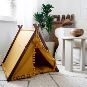 Lit tipi pour <span class=keywords><strong>chien</strong></span>, maison pour animaux de compagnie d'intérieur, tipi pour chat - Product Image 3