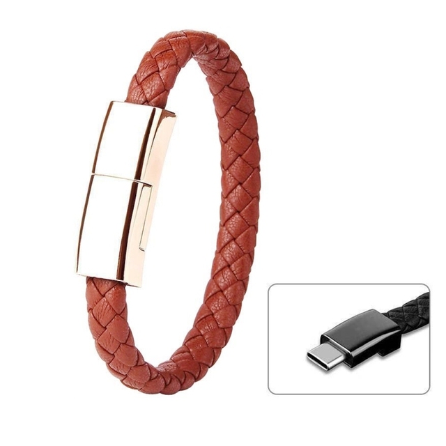 Most Welcomed USB to USB-C / Type-C Creative Bracelet Data Cable Fast Charging Data Cable for Android Mobile