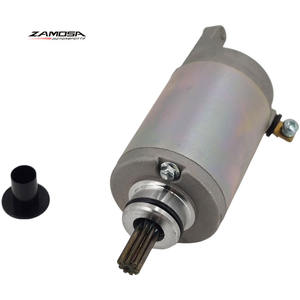 ZAMOSA Motor de Arranque para Motocicleta, Arranque de 9 Dientes AN 125 AN 250 AN400 <span class=keywords><strong>Burgman</strong></span> AN400 <span class=keywords><strong>Burgman</strong></span> UH200 <span class=keywords><strong>UH125</strong></span> para Suzuki, Accesorio de Motocicleta, 9 Dientes - Product Image 1