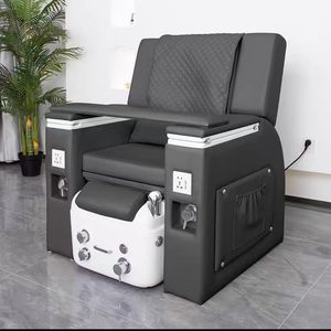 Fauteuil de salon de manucure multifonctionnel électrique avec fonction pédicure, extension de cils et bain de pieds massant - Product Image 2