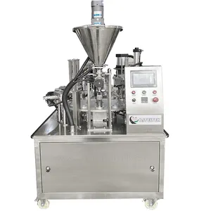 Mesin penyegel pengisian cangkir Auger bubuk Keurig k-cup kemasan kopi gunung hijau tipe Putar