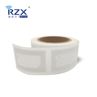 Etiqueta RFID para Gestión de Libros, 13.56Mhz ICODE SLIX, 80*50mm, Etiqueta para Biblioteca