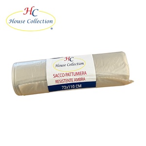 Sacchetti per la Spazzatura Domestica Amber 72x110, 10 Pezzi, Sacchi Resistenti per Bidone dei Rifiuti - Product Image 2