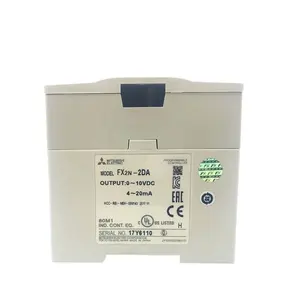 Mitsubishi ชุด FX2N โมดูลสัญญาณเอาต์พุตแบบอนาล็อก2DA FX2N PLC FX2N-2DA