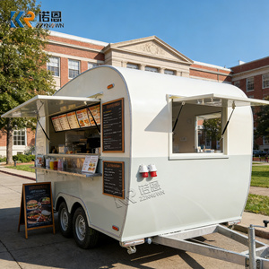 Camion de restauration mobile pour cappuccino, remorque unique pour la restauration <span class=keywords><strong>artisanale</strong></span> de café, remorque de concession - Product Image 1